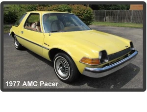 1977 AMC Pacer Auto  Refrigerator / Tool Box Magnet Man cave Item - Picture 1 of 1