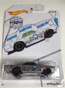 Hotwheels 2018 '68 Dodge Dart Heavy Metal 50 Larry Wood - Picture 1 of 1