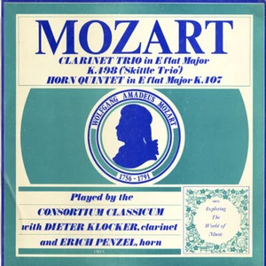 MOZART Clarinet Trio K.498, Horn Quintet K.107 KLOCKER PENZEL Oryx EXP-43 LP NM - Imagen 1 de 3