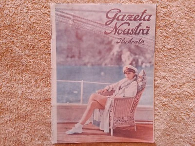 GRETA GARBO Cover 1930 Charlie CHAPLIN MISS EUROPE Joyce MURRAY Buster KEATON - Image 1 of 4