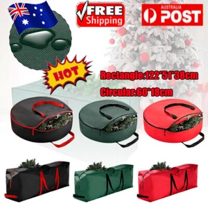 Extra Large Waterproof Christmas Tree Storage Bag Xmas Festive Zip Up Organiser~ - Picture 1 of 22