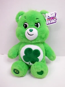 Care Bears 14” Basic Fun 2021 Plush Good Luck Bear One Lucky Bear - NEW - Picture 1 of 9