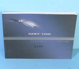 Kia Spectra 2004 04 manual de dueños - Imagen 1 de 1