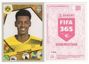 FIFA 365 2018 #301 Alexander Isak Rookie Borussia Dortmund, MINT! Red back - Picture 1 of 3