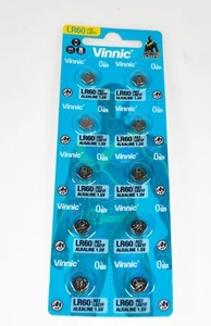 10 Stück Batterie AG1 LR621 G1 LR60 164 SR621W GP64A 364 Vinnic