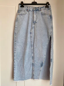 Jeansrock, Midirock, Denim, Damen, Gr 40, neu + OVP, Rock mit Schlitz - Bild 1 von 9