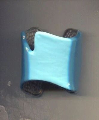 KJL KENNETH LANE turquoise enamel bracelet - Image 1 of 2