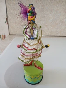 WESTLAND - CATWALK - CARRIBEAN CAT  Rotating Music Box - Picture 1 of 8