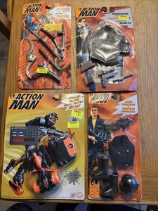 Modern Action Man Biker Rollerblade Hand Wasserstrahl Set Ninja Undercover Agent - Bild 1 von 12
