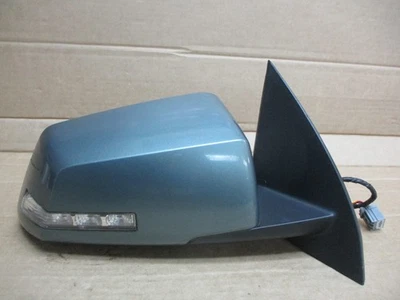 Espejo retrovisor lateral derecho GMC Acadia pasajero 07-14 señal de giro musgo urbano metálico Foto 1 de 4