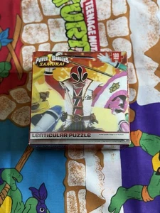 Saban's MMPR Power Rangers Samurai Lenticular Puzzle 100 pieces 2012 CompleteNEW - Picture 1 of 6