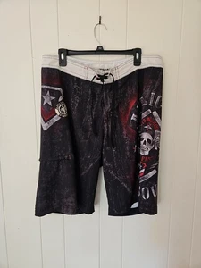 Affliction Mens Size 36 Swim Trunks - Picture 1 of 7
