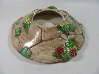 Falcon Ware Posy Bowl "The Wishing Well" Hand Painted Flower Vase/ Candle Holder - Image 1 of 4