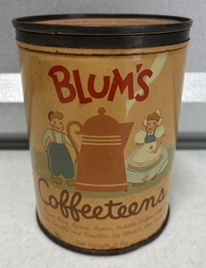 Vintage BLUM'S Kaffeeteens Dose Bonboniere San Francisco RAR - Bild 1 von 9