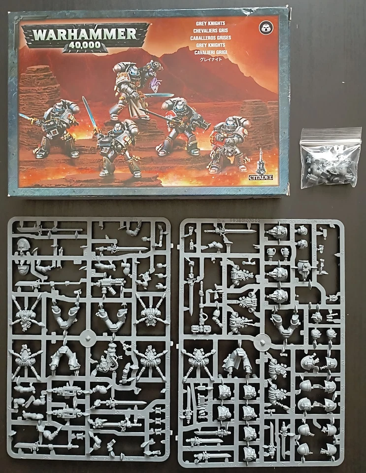 Warhammer 40.000 40K - Caballeros Grises (5 modelos) - Games Workshop - Usado Foto 1 de 1