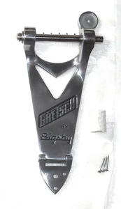 Bigsby® Gretsch B6C Vibrato Tailpiece~Chrome~USA~0060138100~NO ARM~Blemished New - Picture 1 of 6