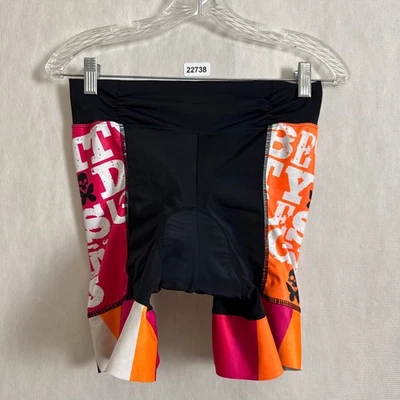 Betty Designs Cycling Women's Size XL Black Seated Padded Cycling Shorts - Image 1 of 4