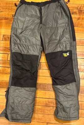 Pantalones compresores Mountain Hardwear GRANDES aislados para clima frío extremo para hombre Foto 1 de 4