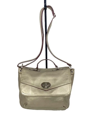 Isaac Mizrahi Gen. Bolso de Hombro de Cuero Cartera Bolso de Mano Cartera Metálica Para Mujer Foto 1 de 4