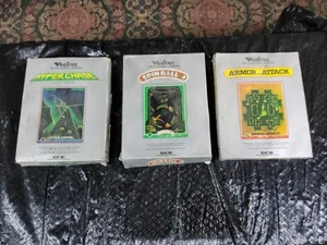 Vectrex Games Boxes Damaged Armor..Attack, Spinball, Hyperchase Untested - Picture 1 of 21