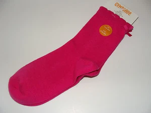 Gymboree Basic Hot Bright Pink Girls Size 3 4 Socks NEW - Picture 1 of 1