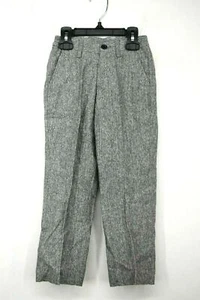 Isaac Mizrahi Boys Grey Linen Blend Suit Pants 3 - Picture 1 of 9