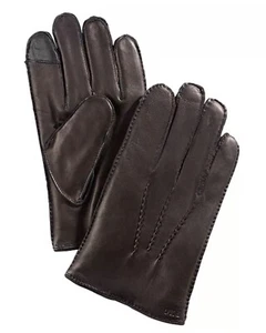 NUEVO CON ETIQUETAS - Polo Ralph Lauren - Guante táctil napa forrado de cachemir para hombre - Grande - Imagen 1 de 3