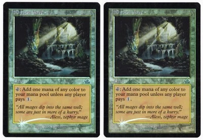 Rhystic Cave x2 2x 2000 Prophecy FOIL Colorless Uncommon Land MTG NM AZ1 - Image 1 of 2