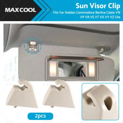 2xSun Visor Clip For Holden Commodore Berlina Calais VN VP VR VS VT VZ VX VY UTE - image 1 of 4