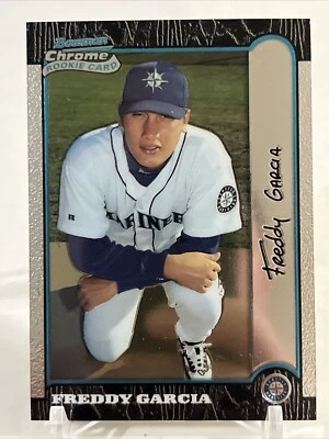 1999 Bowman Chrome #404 Freddy Garcia Rookie Card - Image 1 of 2