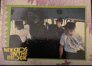 1990 Topps NEW KIDS ON THE BLOCK Trading Card #110
