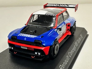 Norev Renault Concept R5 Turbo 3E E-Tech Electrique 2023 Bleu 1/43 517967 0625 - Picture 1 of 5