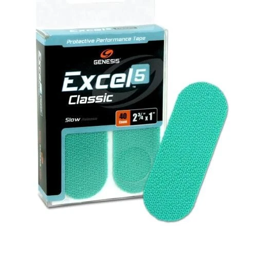 (2 Pack) Genesis Bowling Excel #5 Mint Skin Protection Tape Pkg 40 - Free Ship