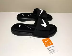 NWT Men's Size 8 NIKE ULTRA COMFORT SLIDES Sandals Slippers 882687 MEMORY FOAM - Picture 1 of 5