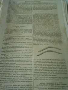 Le Bommereng ou Tur Ra Ma 1850 Gravure Print Article - Imagen 1 de 1