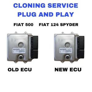 CLONE SERVICE ONLY ECU ECM 8GMC 8GMK 8GMW FIAT 500 & 124 SPYDER - Picture 1 of 1