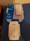 Linsys Ac750 Wifi Extender   Up To 1000 Feet Up To 750 Mps Euc
