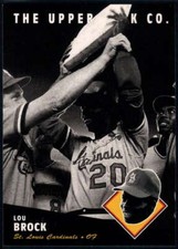 Lou Brock 1994 Upper Deck All Time Heroes #79 Cardinals ID:19459