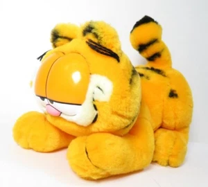 Patas finas de juguete de peluche Garfield 1978 de colección 8" en muy buen estado+ - Imagen 1 de 5