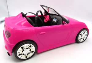 Mattel 2009 Barbie Hot Pink Glam Convertible Sports Car Vehicle R4205 - Picture 1 of 17