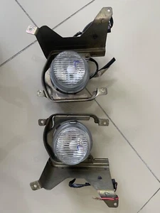 Mitsubishi Mirage Cyborg CJ4A OEM Clear Foglights (USED) - Foto 1 di 6