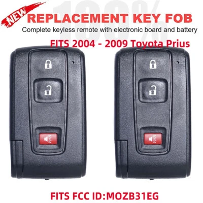 2 брелока дистанционного управления MOZB31EG для 2004 2005 2006-2009 Toyota Prius Smart Prox - Изображение 1 из 4