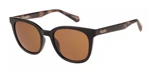 Superdry SDS-5032 Damen Sonnenbrille 104 Schwarz/Creme Schildpatt/Braun - Bild 1 von 4