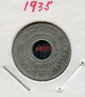 PALESTINE 1935 5 MILS HIGH GRADE CIRCULATED COIN  AS SHOWN