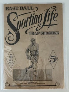 Eddie Plank 1913 Sporting Life Magazine Philadelphia Athletics - Picture 1 of 1