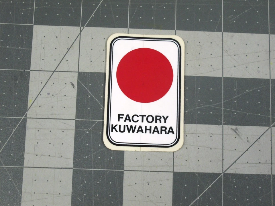 Asstd. años 80 de colección Pegatina BMX - Kuwahara DK Sun Radical Rick LRP + Foto 1 de 1