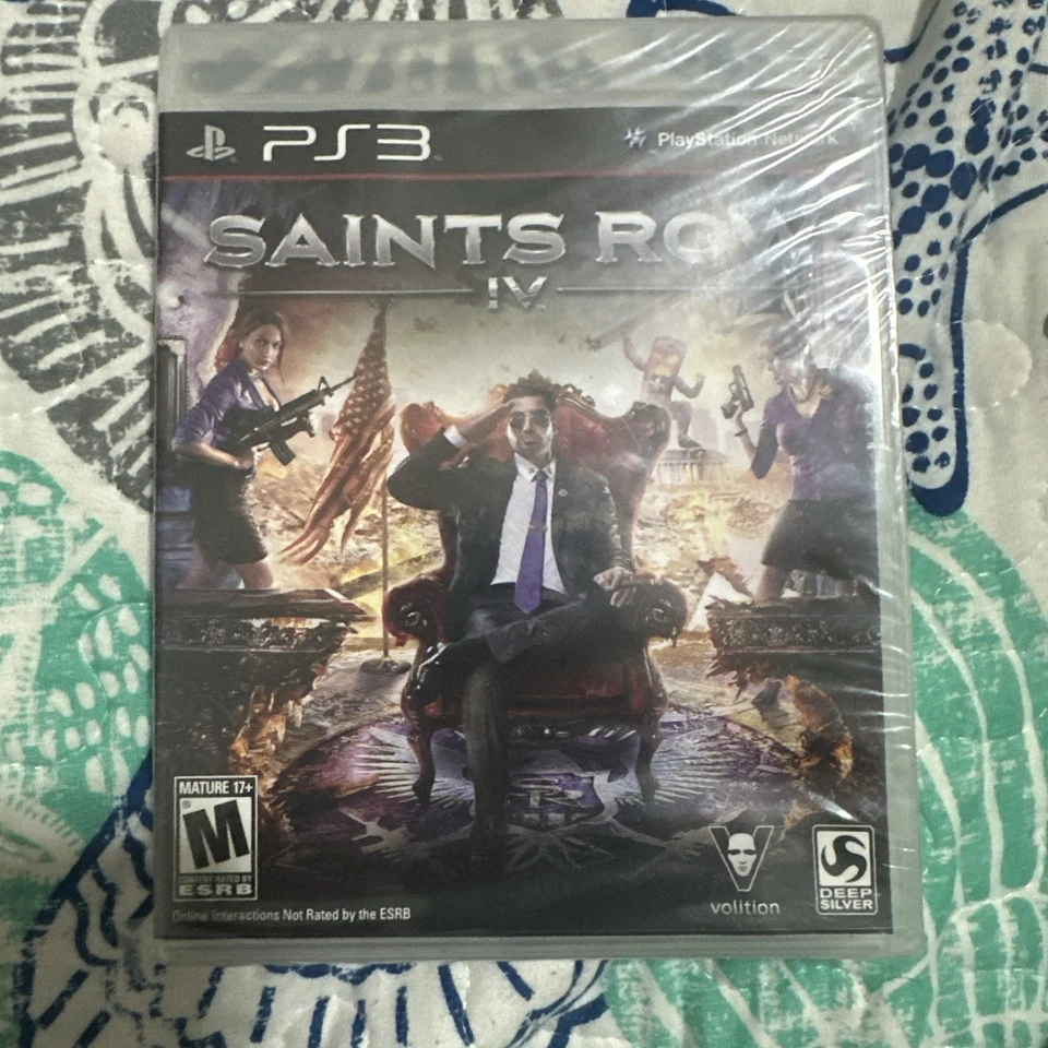 Saints Row IV PS3 - 密封 - 美国版 - Playstation 3 — 第 1/1 张图片