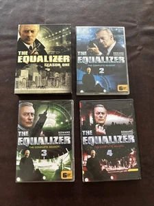The Equalizer: Seasons 1, 2, 3, & 4 DVDs Edward Woodward - Imagen 1 de 8