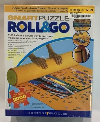 Eurographics SMART PUZZLE ROLL & GO 拼图垫可容纳 2000 件 30 英寸 x 50 英寸垫 — 第 1/4 张图片