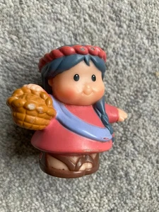 FIGURA ESPOSA DE NOÉ FISHER PRICE LITTLE PEOPLE Naamah de 2002 - En muy buena condición - Imagen 1 de 6